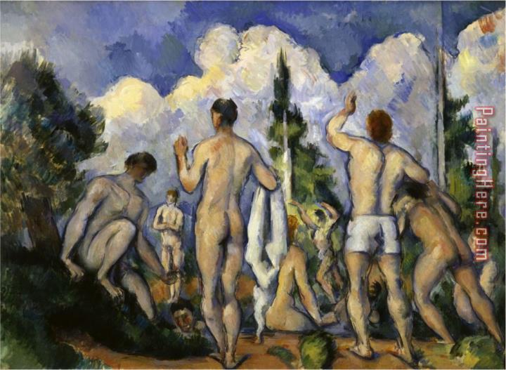 Paul Cezanne The Bathers C 1890